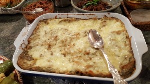 Baked Tomatillo-Green Chiliquiles